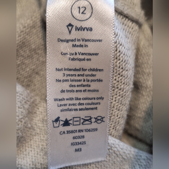 Ivivva by Lululemon Wrap Cardigan 12 - Picture 10 of 11